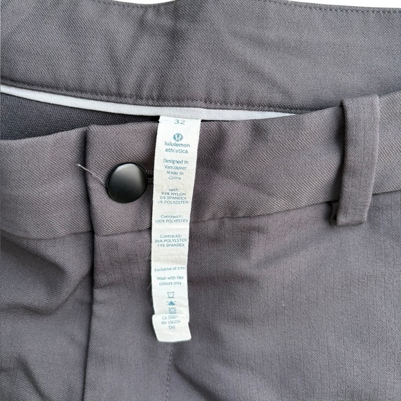 Lululemon Commission Pants Size 32x34 Mens Grey - Picture 7 of 7